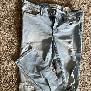 Distressed Hollister Skinny Jeans